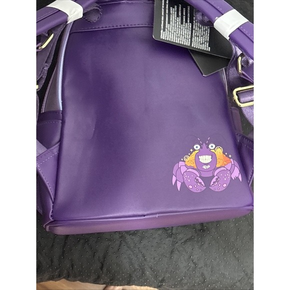 NWT Loungefly Disney Moana Tamatoa Bling Crab Backpack - Picture 12 of 12